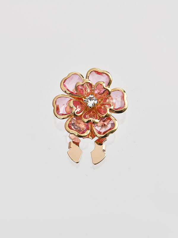 Detachable Flower Shape Cufflink Accessories