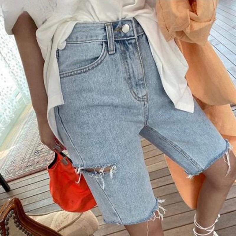 Francesco Denim Shorts
