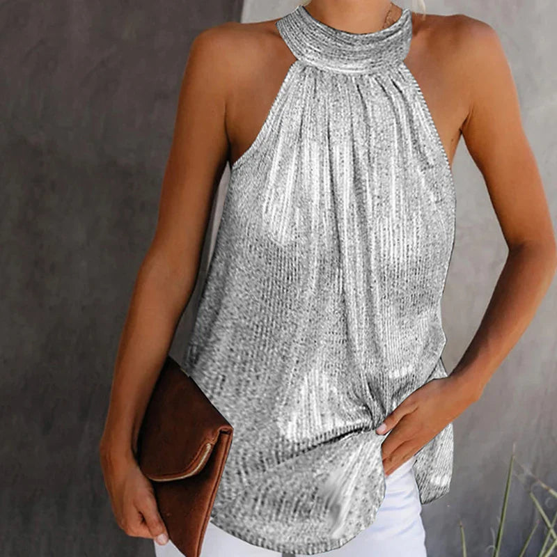 Halter Neck Tank Top