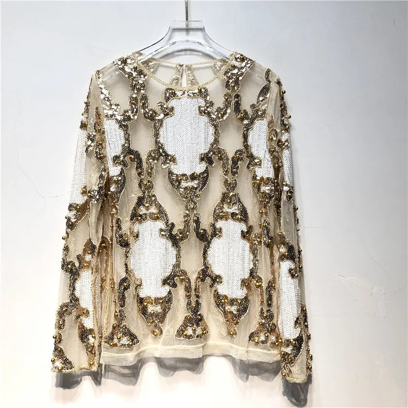 Luxury Sequin Top