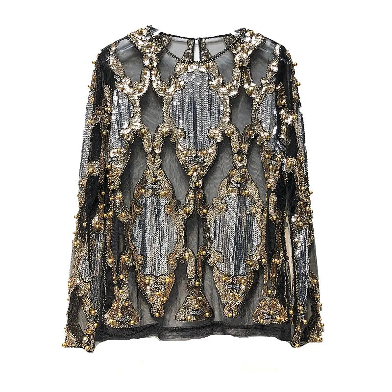 Luxury Sequin Top