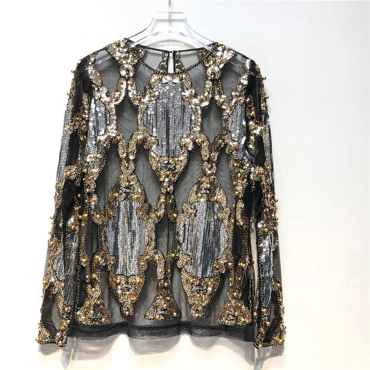 Luxury Sequin Top