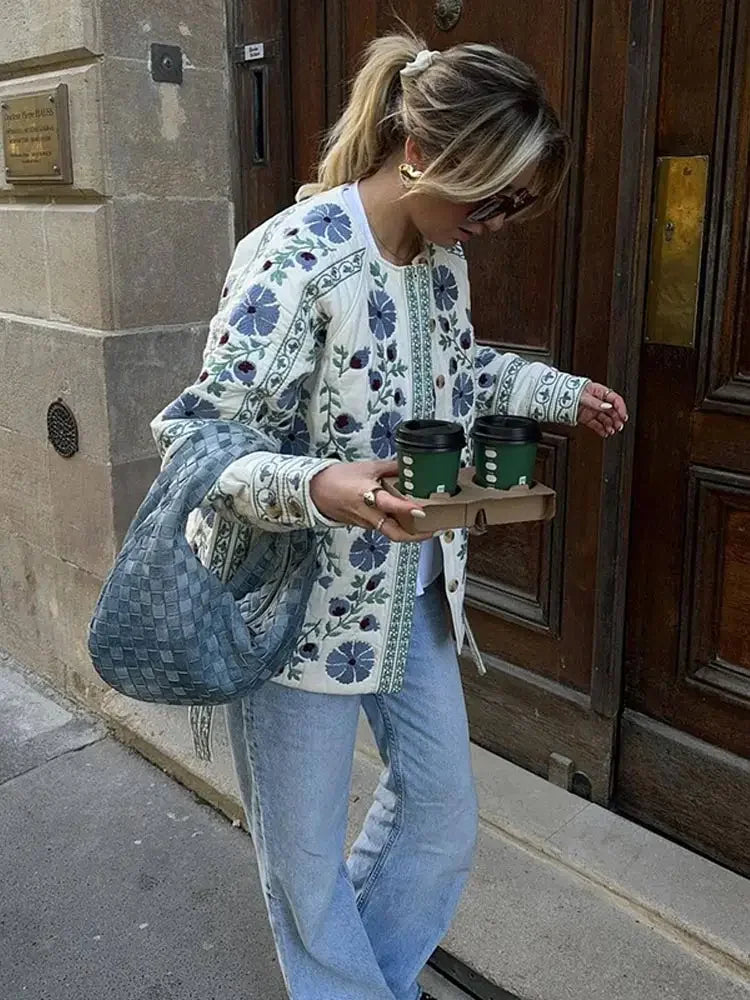 Marcela Lace Up Jacket