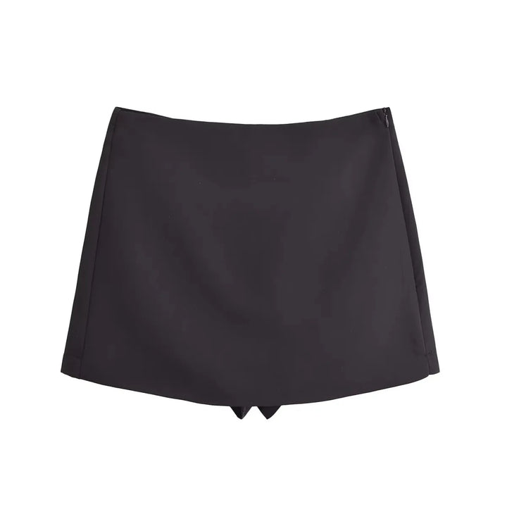 High Waist Spring Skort