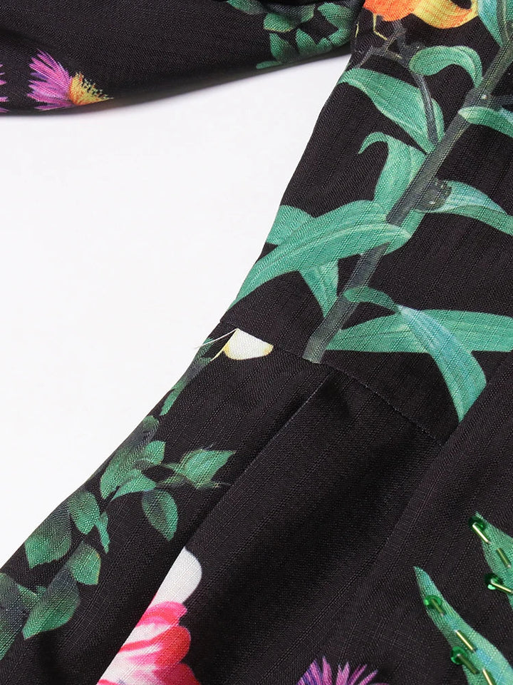 Esmeralda Print Dress