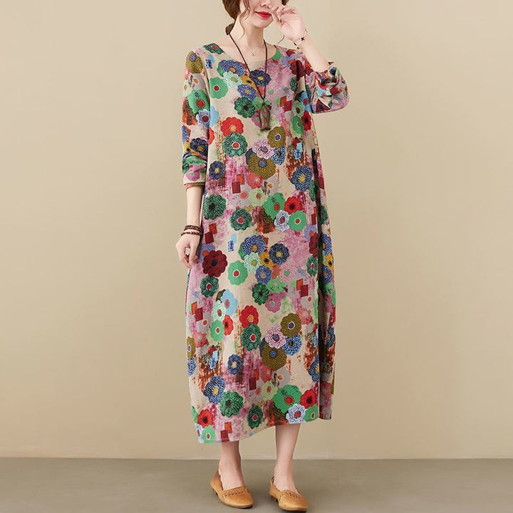 Vintage Floral Dress