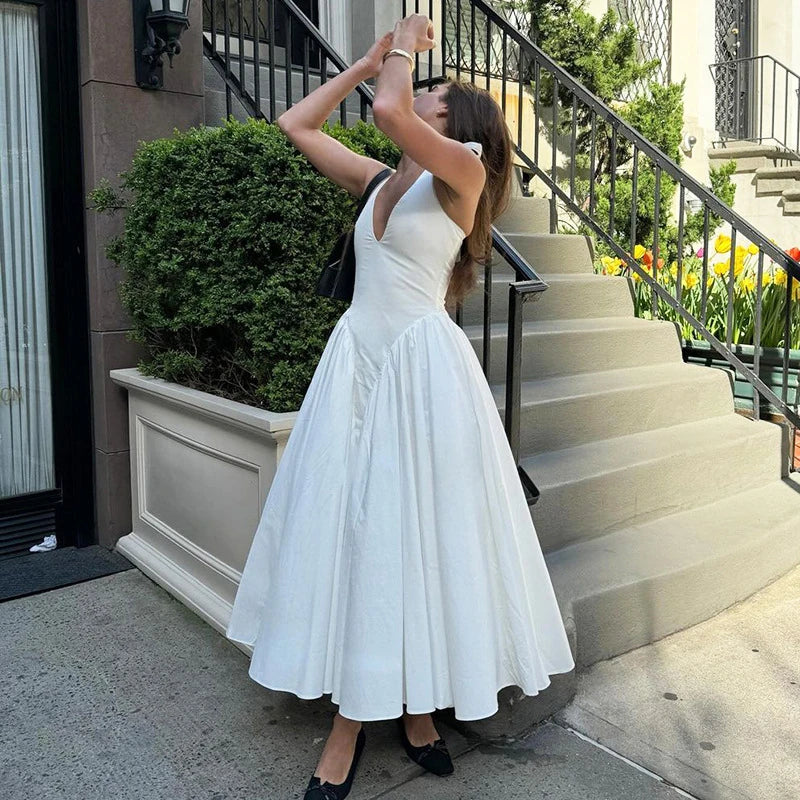 Adelina Long Summer Dress