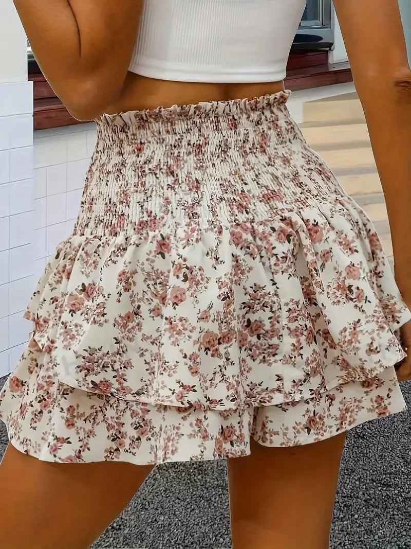 Women’s Floral Skort