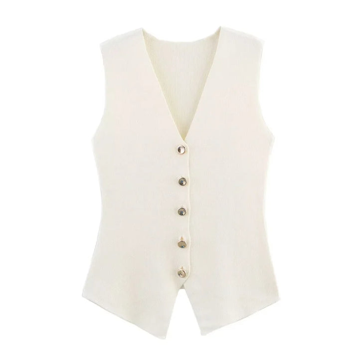 Women’s Sleeveless Knit Vest