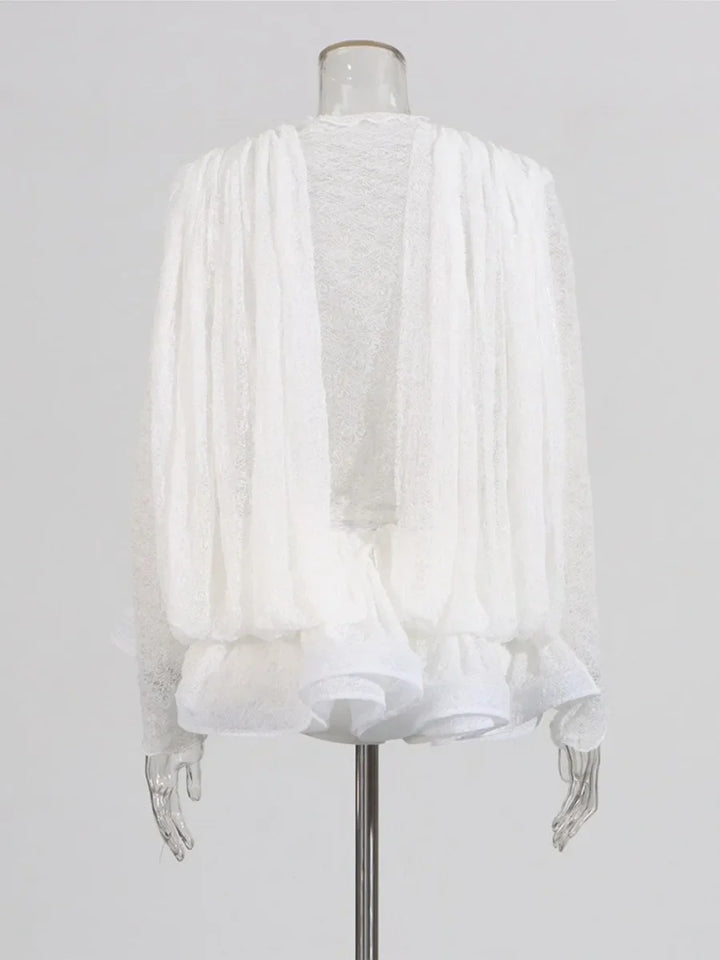 Solid Loose Mini Dress