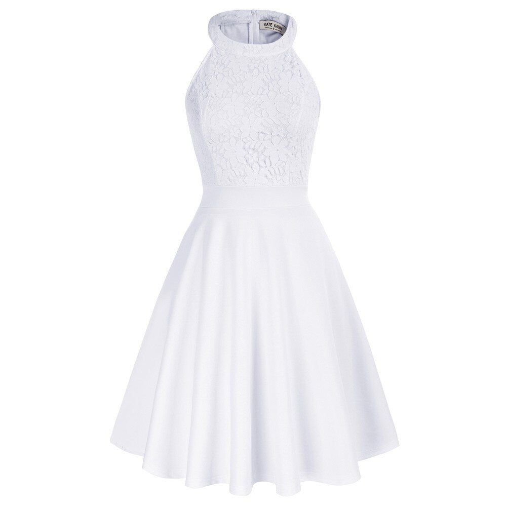 Sleeveless Flared Dress