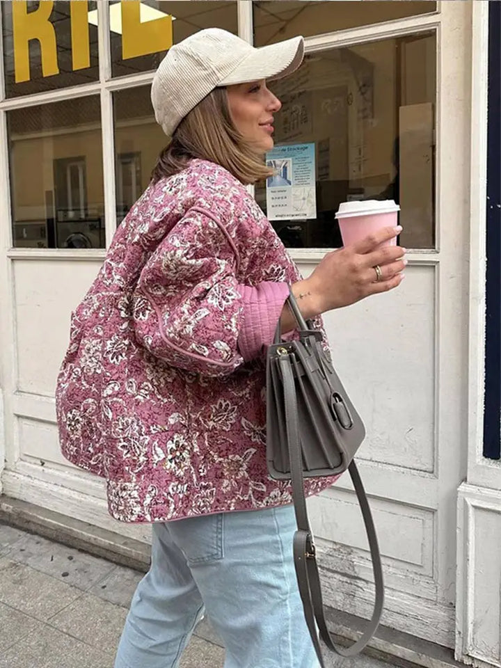 Urraca Floral Quilted Jacket