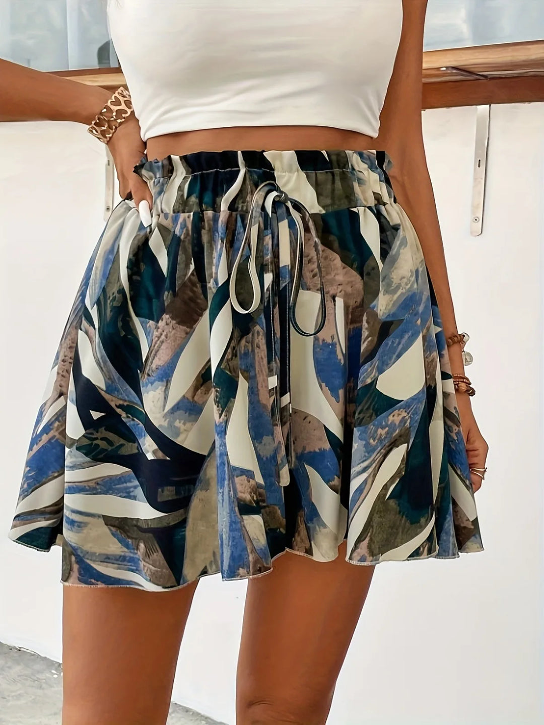 Women’s Boho Drawstring Shorts