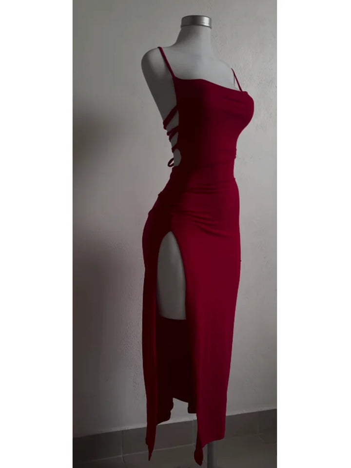 Women’s Halter Bodycon Mini Dress