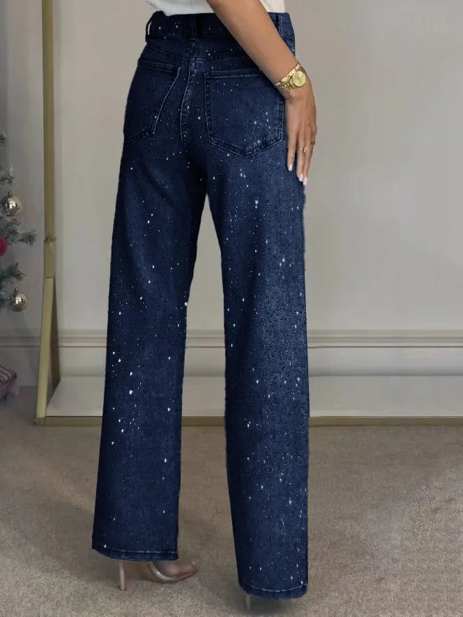 Women’s Rhinestone Denim Jeans