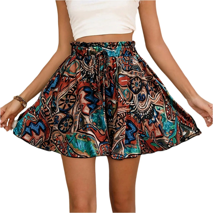 Women’s Boho Drawstring Shorts