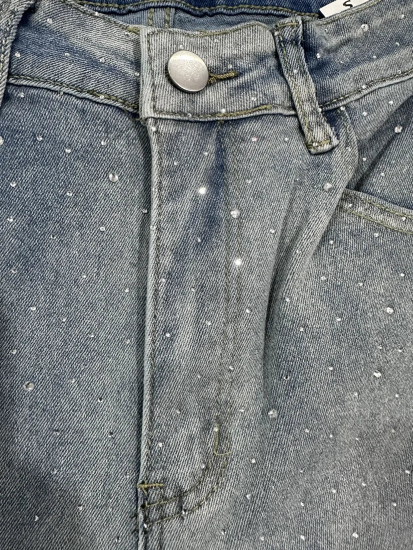 Women’s Rhinestone Denim Jeans