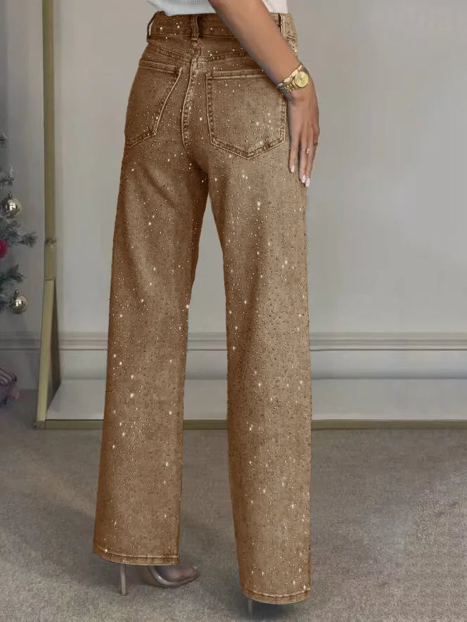 Women’s Rhinestone Denim Jeans