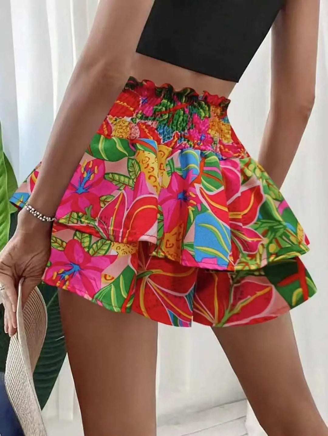 Women’s Floral Skort