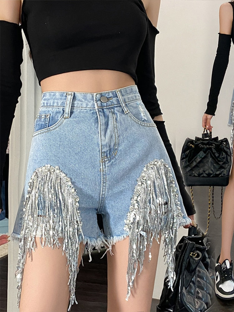 Michelle Denim Shorts