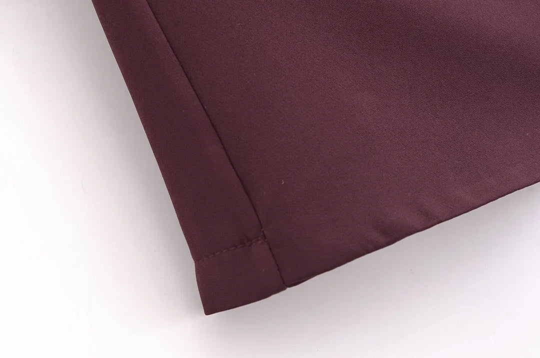 High Waist Spring Skort