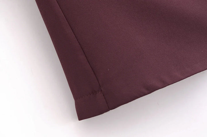 High Waist Spring Skort