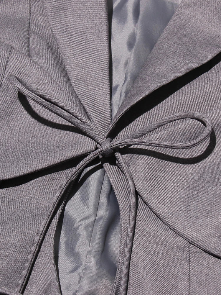 Lucia Lace Up Blazer