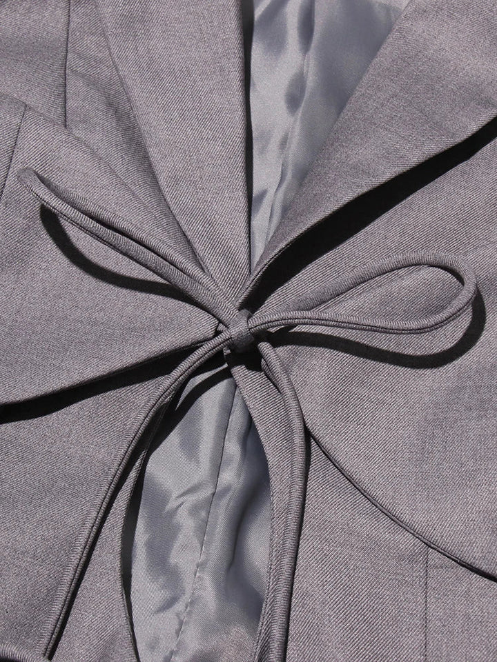 Lucia Lace Up Blazer