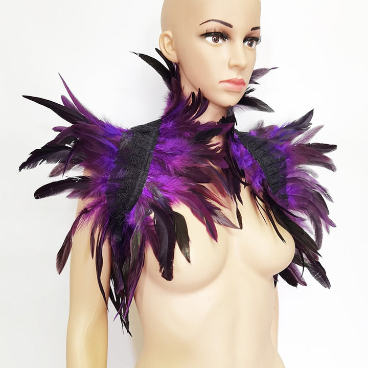 Feather Shoulder Wrap