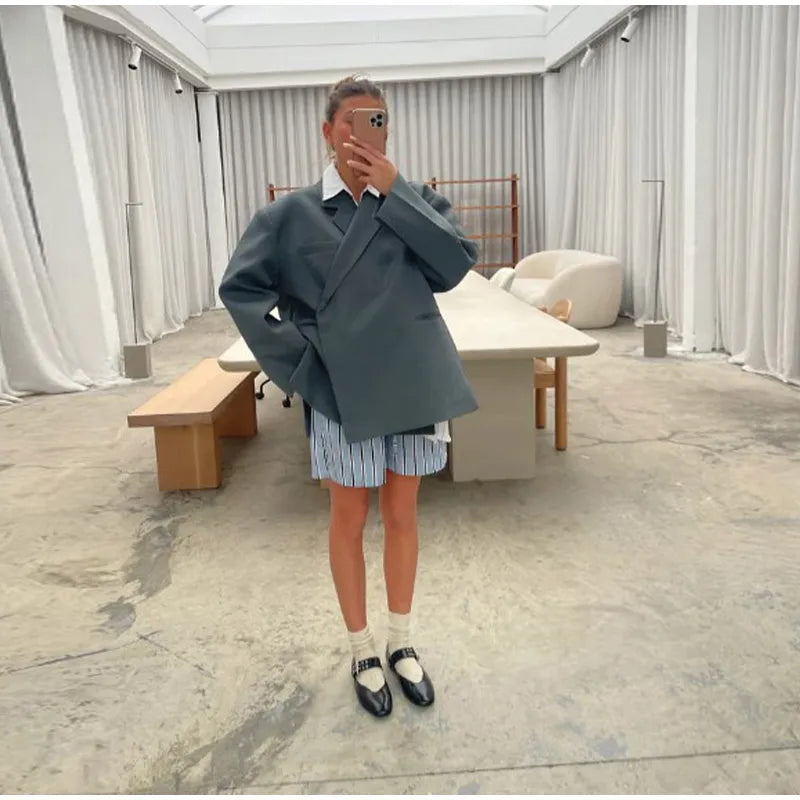 Gloria Hidden Buckle Jacket