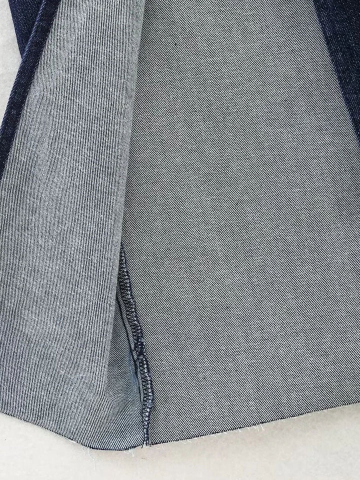 Strapless Denim Dress