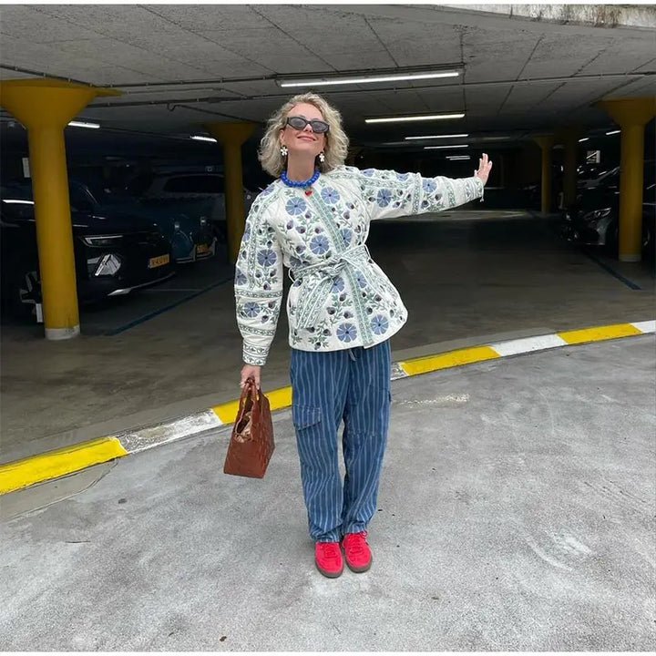 Marcela Lace Up Jacket