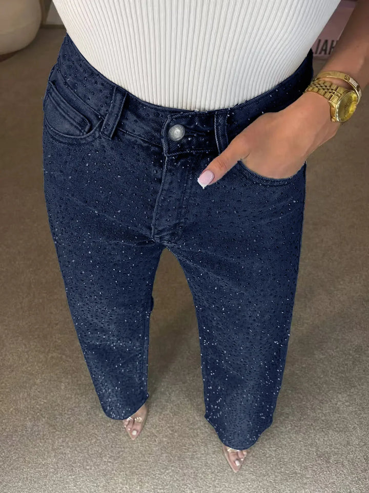 Women’s Rhinestone Denim Jeans