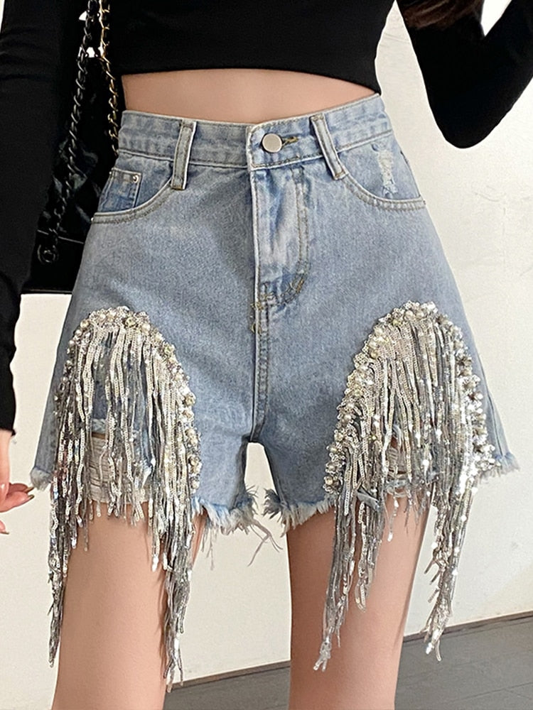 Michelle Denim Shorts