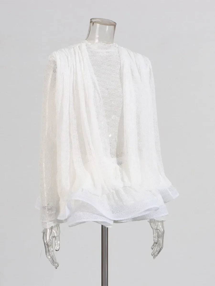 Solid Loose Mini Dress