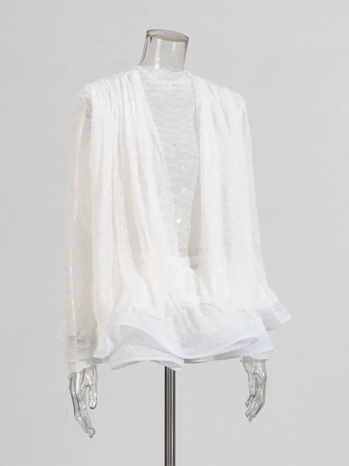 Solid Loose Mini Dress