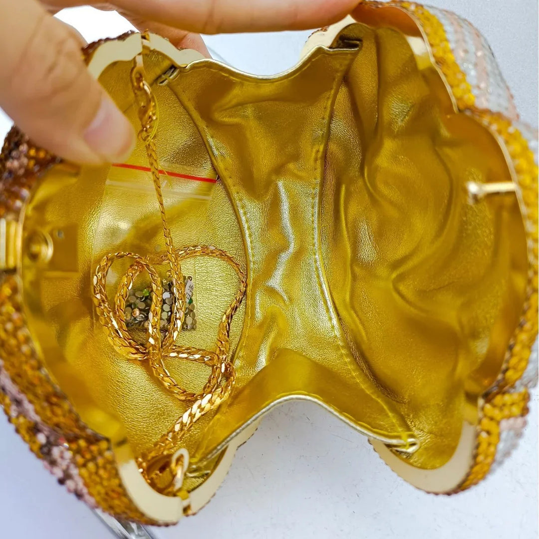 Luxury Rhinestone Evening Clutch