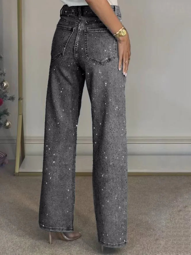 Women’s Rhinestone Denim Jeans
