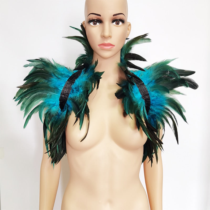 Feather Shoulder Wrap