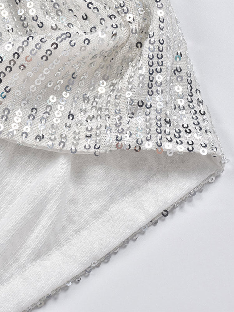 Angela Sequin Shorts