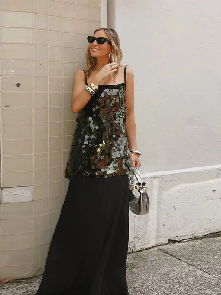 Anna Sequin Dress