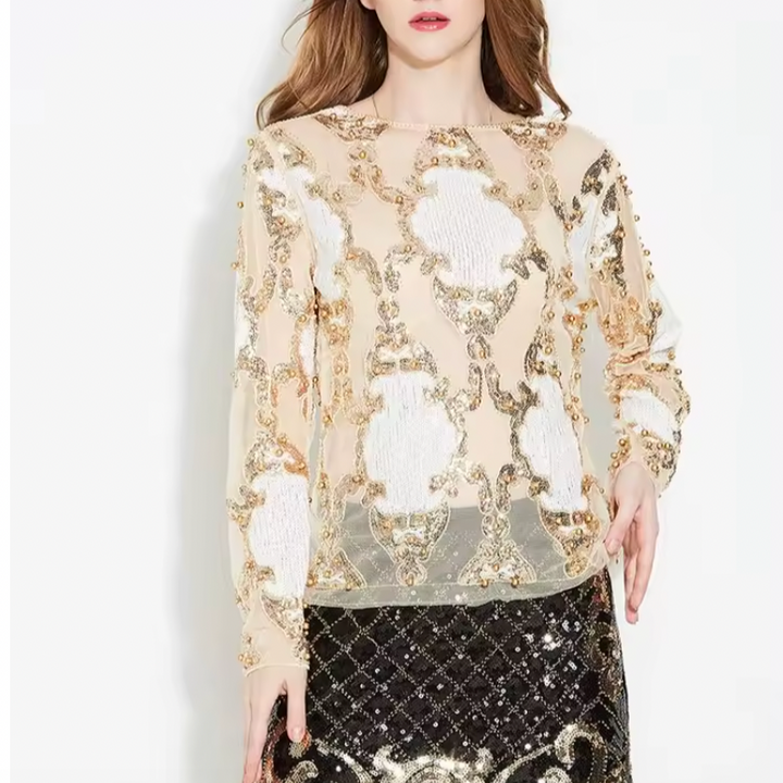 Luxury Sequin Top