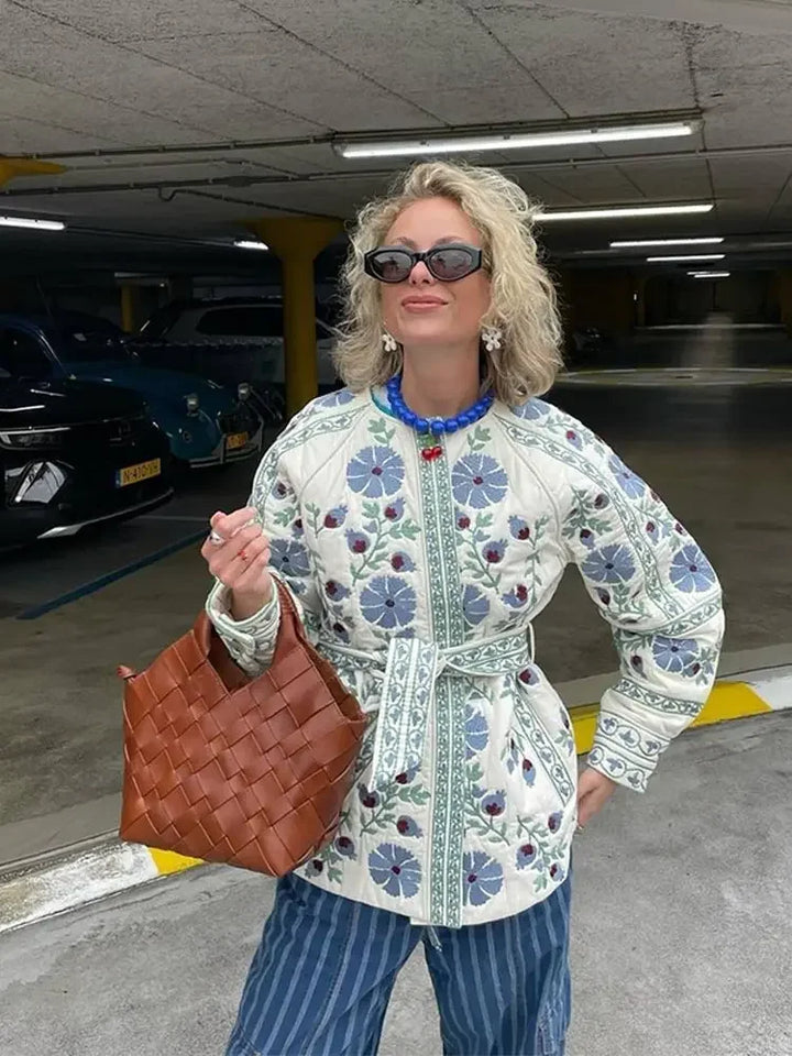 Marcela Lace Up Jacket