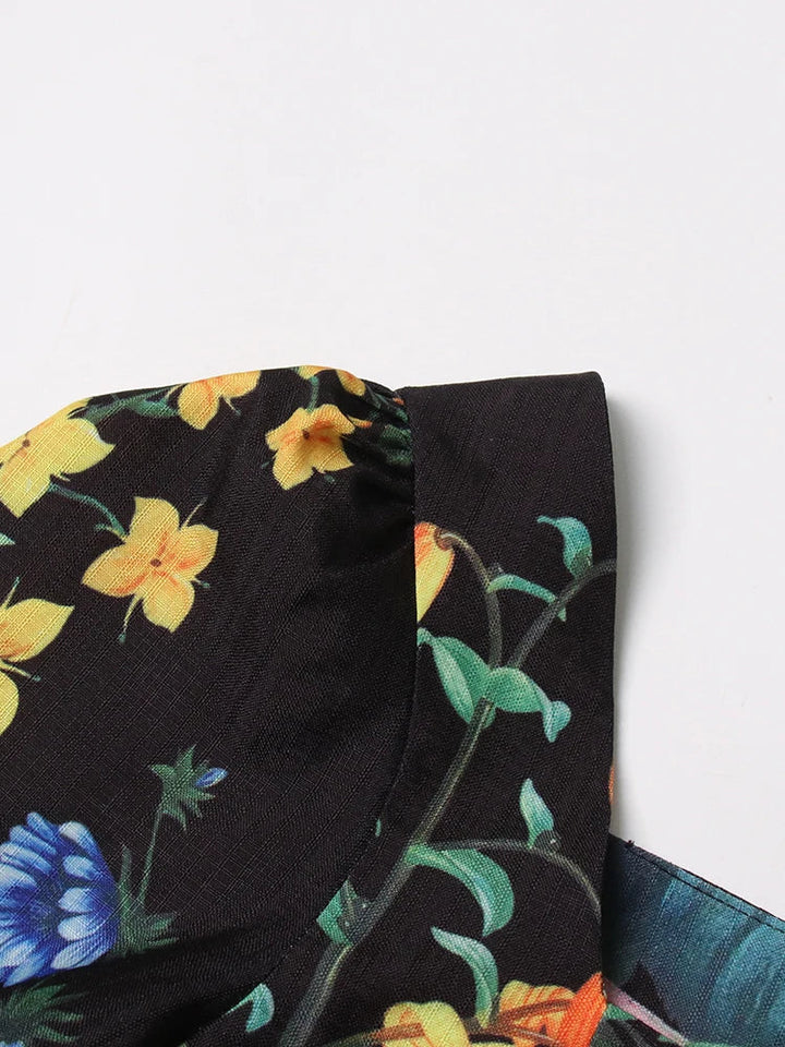 Esmeralda Print Dress