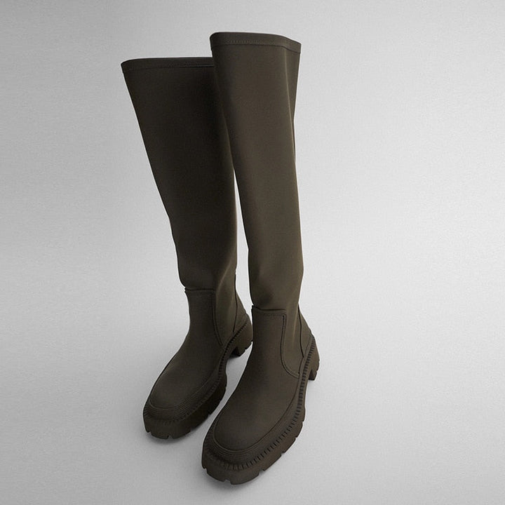 Knee-Over Angela Boots