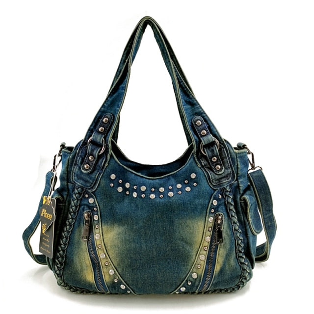 Taboo Denim Handbag